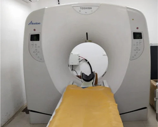 Refurbished Toshiba Alexion 16 Slice Ct Scanner Machine Dealer, Supplier & Wholesaler in India